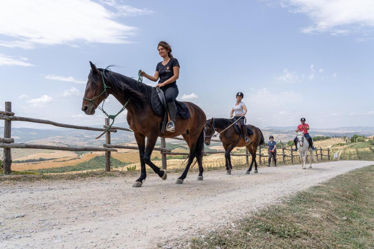 Podere Val D'Orcia - Tuscany Equestrian Sarteano Dış mekan fotoğraf